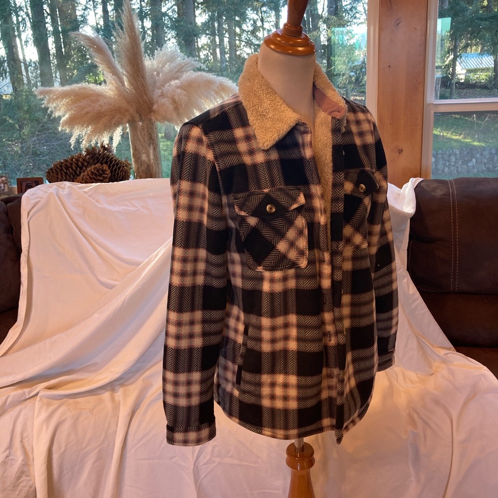Sherpa Flannel Jacket